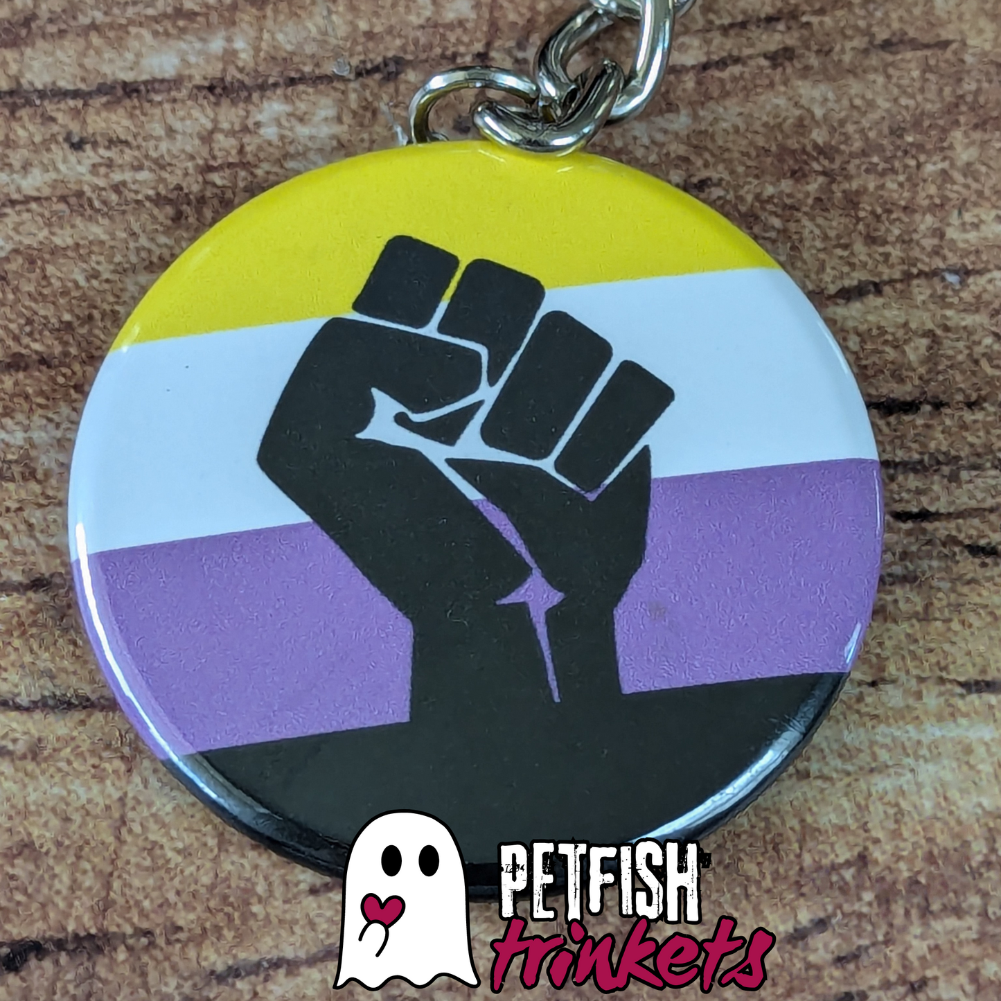 Nonbinary Pride Solidarity 1.75in buttons