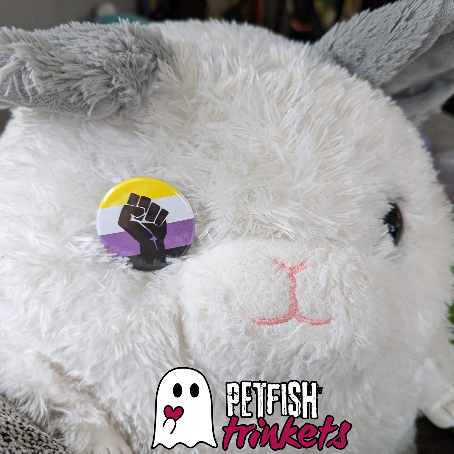 Nonbinary Pride Solidarity 1.75in buttons