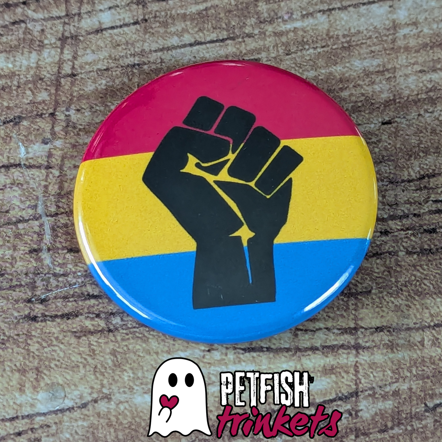 Pan Pride Solidarity 1.75in Buttons