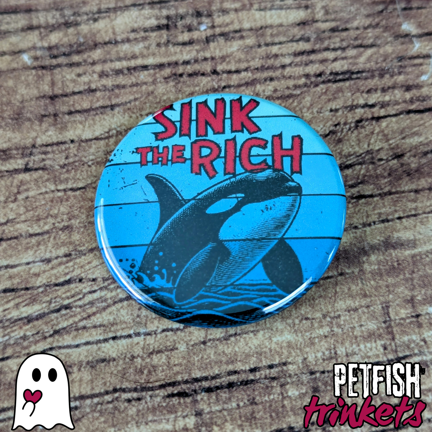 Sink the Rich 1.75in Buttons