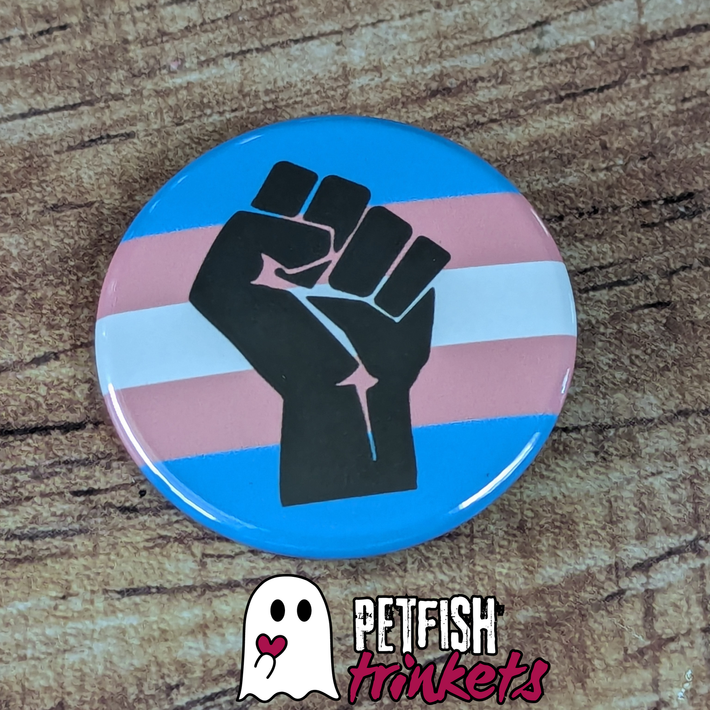 Trans Pride Solidarity 1.75in Buttons