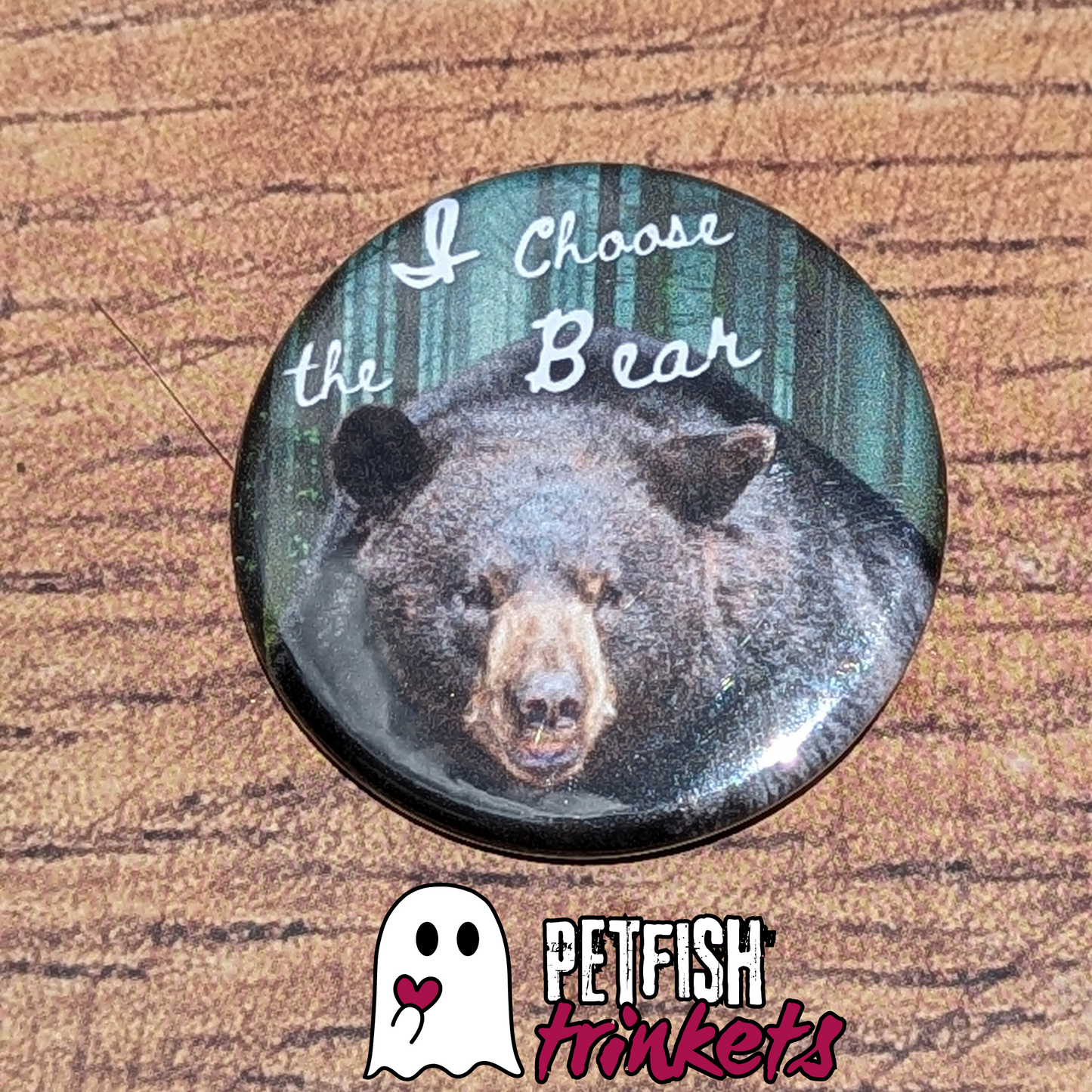 I choose the bear Button