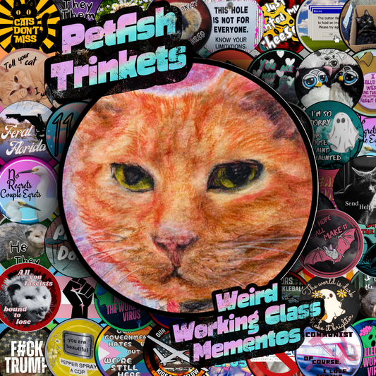 Cinnamon Drawing 1.75in Buttons