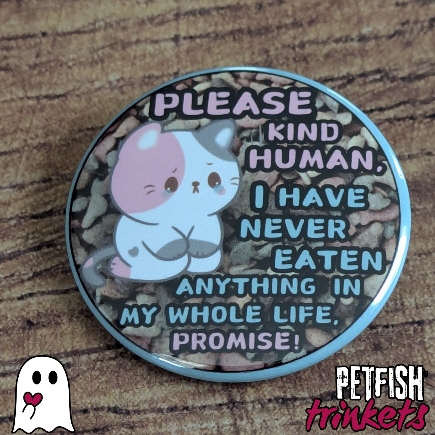 Please Kind Human 1.75in Buttons